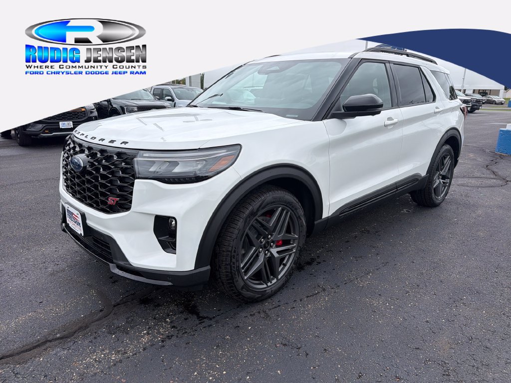 New 2026 Ford Explorer ST w/ Sun And Sound Package AWD/4WD 360° Tour