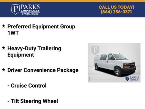 New 2025 Chevrolet Express 2500 Extended w/ Driver Convenience Package RWD image 4