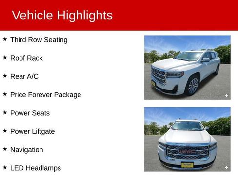 Used 2023 GMC Acadia Denali w/ Denali Ultimate Package AWD/4WD image 2