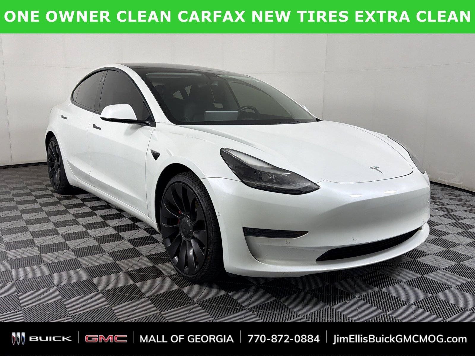 Used 2022 Tesla Model 3 Performance AWD/4WD image 1