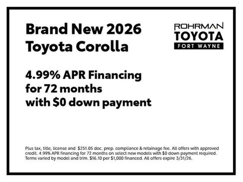 New 2026 Toyota Corolla LE image 5