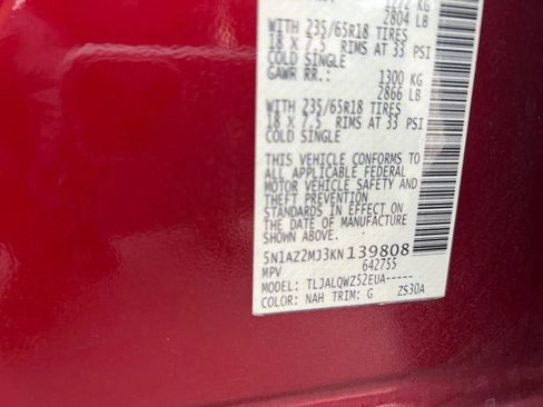 Used 2019 Nissan Murano SV image 29