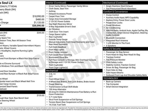 Used 2020 Kia Soul LX image 3
