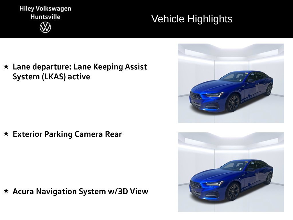Used 2023 Acura TLX w/ A-SPEC Package AWD/4WD image 12
