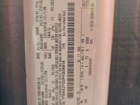 Used 2023 Ford Transit 350 XLT image 14