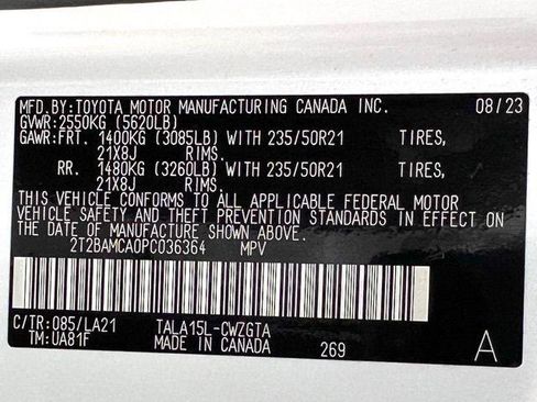 Certified 2023 Lexus RX 350 AWD w/ Accessory Package image 23