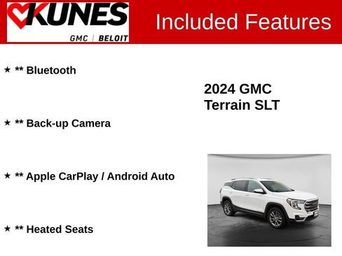Used 2024 GMC Terrain SLT AWD/4WD image 2