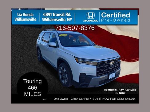 Certified 2026 Honda Pilot Touring image 1