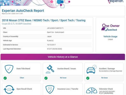 Used 2018 Nissan 370Z Coupe image 10