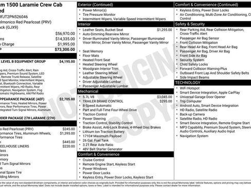 Used 2023 RAM 1500 Laramie AWD/4WD image 23