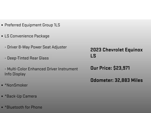 Used 2023 Chevrolet Equinox LS w/ LS Convenience Package AWD/4WD image 6