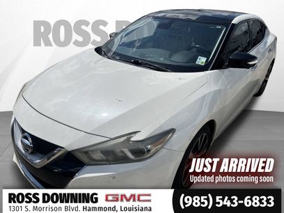 Used 2017 Nissan Maxima Platinum