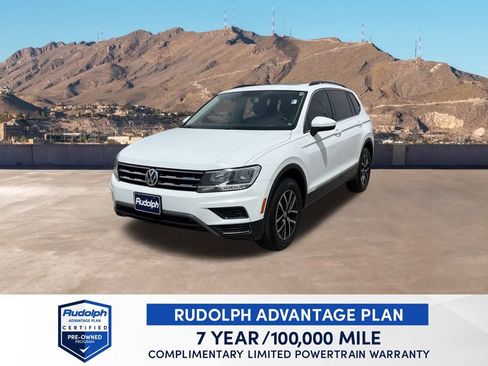 Used 2021 Volkswagen Tiguan SE w/ Panoramic Sunroof Package image 1