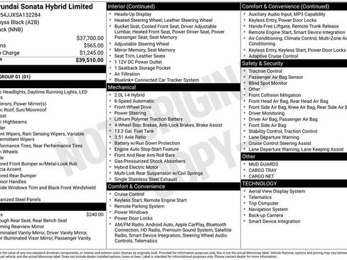 New 2025 Hyundai Sonata Limited image 6