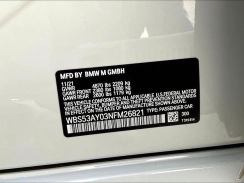 Used 2022 BMW M3 w/ Executive Package image 38