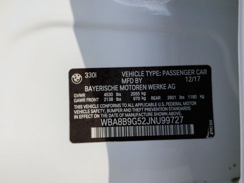 Used 2018 BMW 330i Sedan RWD image 39