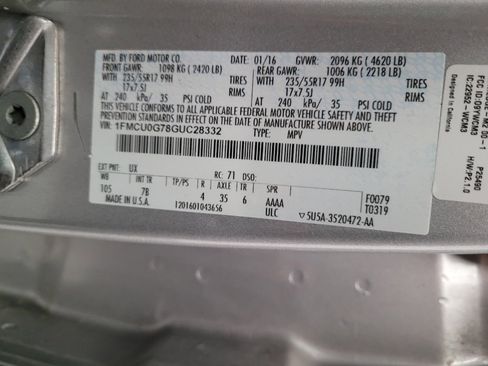 Used 2016 Ford Escape SE FWD image 33