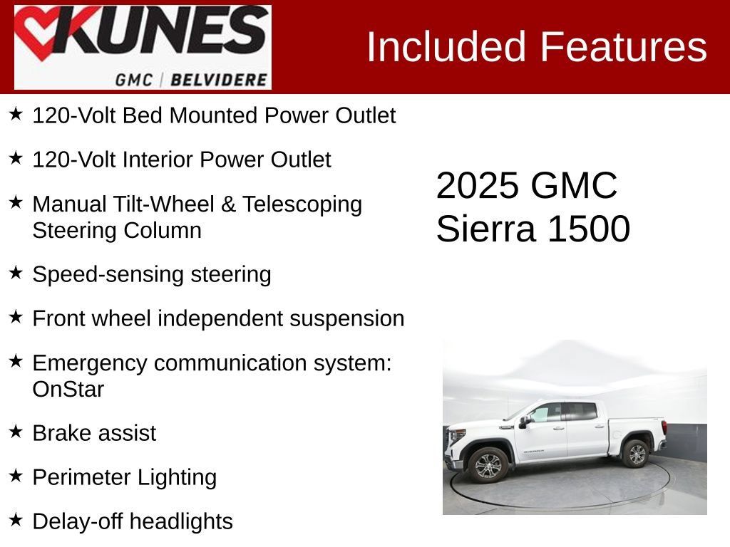 Used 2025 GMC Sierra 1500 SLT AWD/4WD image 3