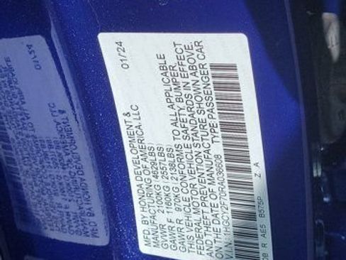 Certified 2024 Honda Accord Sport image 29