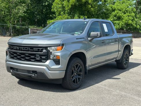 Used 2023 Chevrolet Silverado 1500 Custom w/ LPO, Dark Essentials Package AWD/4WD image 1