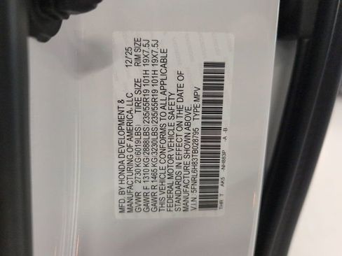 New 2026 Honda Odyssey Touring image 38