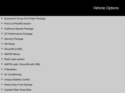 Used 2025 Ford Mustang GT Premium w/ GT Performance Package RWD image 2
