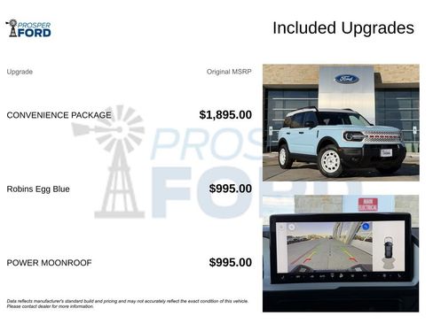 New 2025 Ford Bronco Sport Heritage w/ Convenience Package image 29