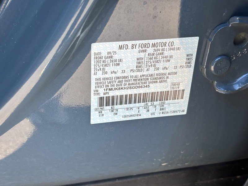 Used 2025 Ford Explorer ST-Line w/ Premium Package AWD/4WD image 23