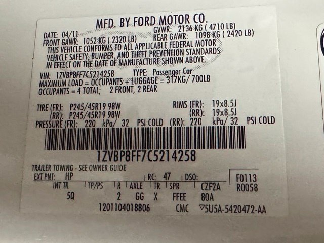 Used 2012 Ford Mustang GT Premium RWD image 40