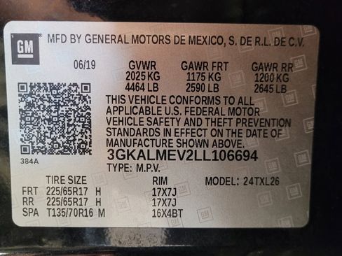 Used 2020 GMC Terrain SLE FWD image 33