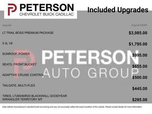 Certified 2026 Chevrolet Silverado 1500 LT Trail Boss w/ LT Trail Boss Premium Package AWD/4WD image 11