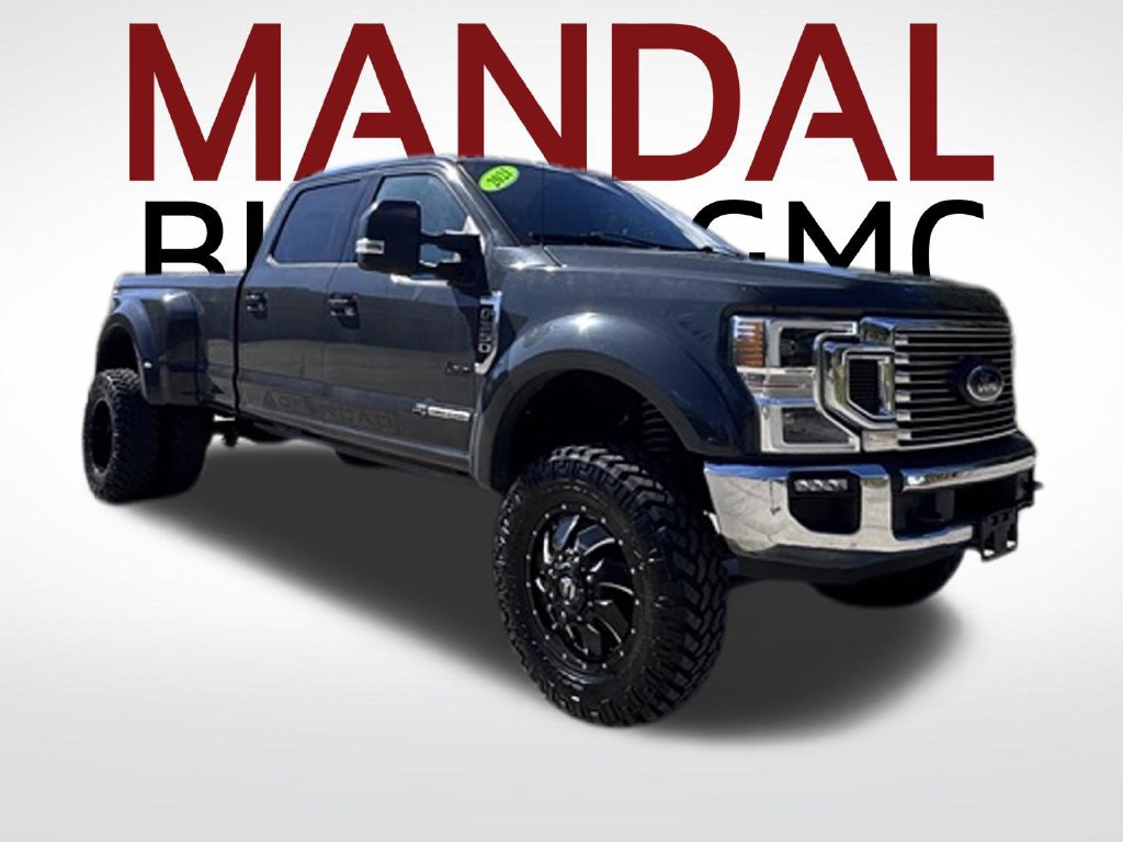 Used 2021 Ford F350 Lariat w/ Lariat Ultimate Package AWD/4WD image 4