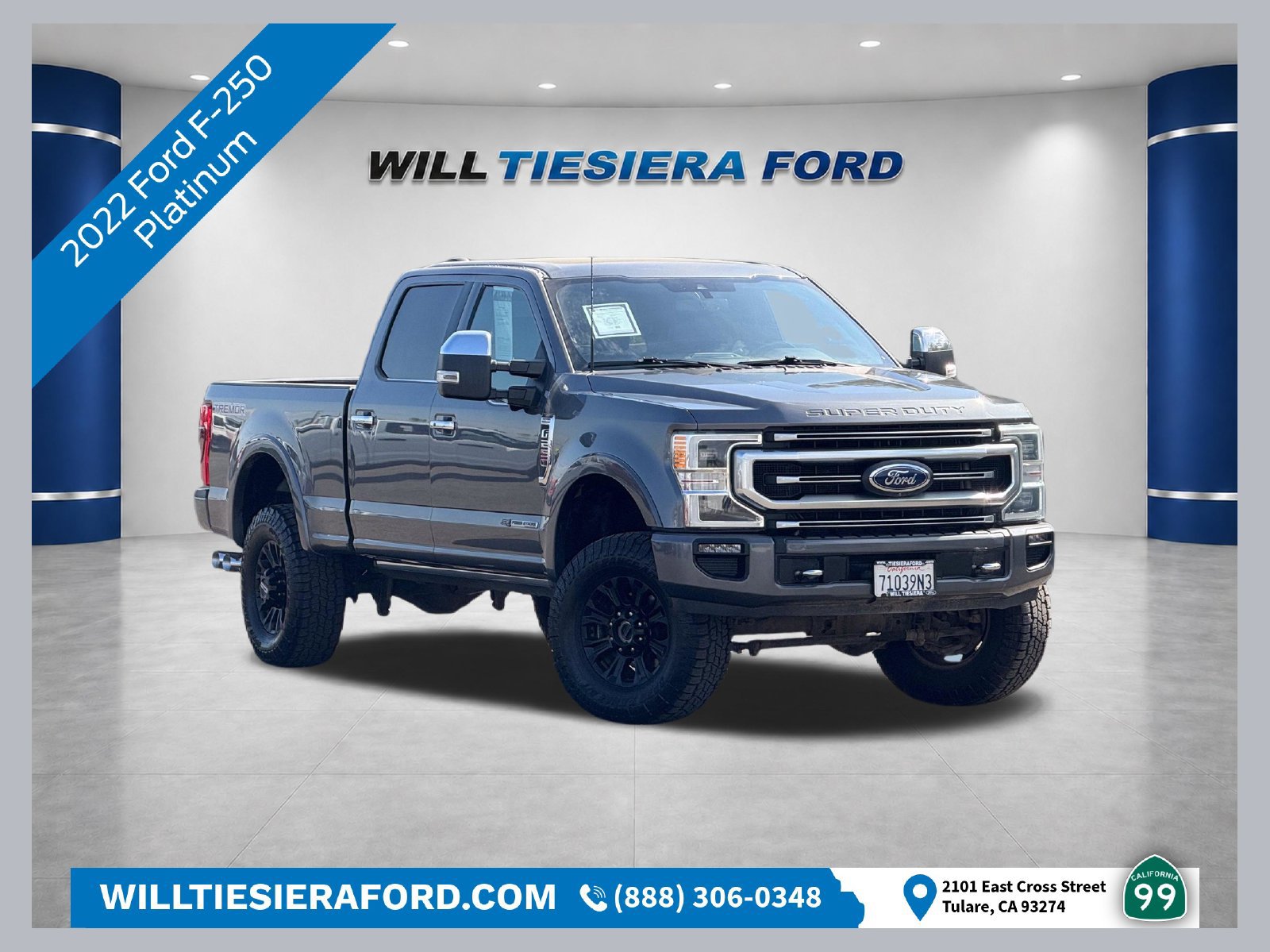 Used 2022 Ford F250 Platinum w/ Tremor Off-Road Package AWD/4WD 360° Tour