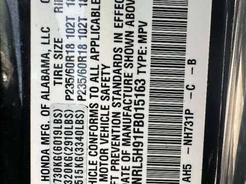 Used 2015 Honda Odyssey Touring Elite image 43