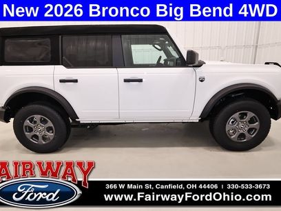 New 2026 Ford Bronco Big Bend