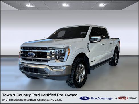 Certified 2021 Ford F150 Lariat w/ Equipment Group 502A High image 1