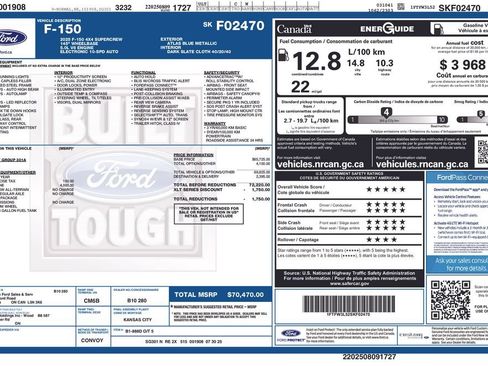 Used 2025 Ford F150 XLT w/ Equipment Group 301A Standard AWD/4WD image 26