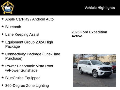 New 2025 Ford Expedition Active image 2