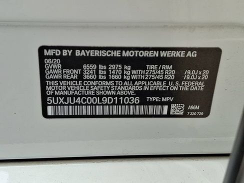 Used 2020 BMW X5 M50i w/ Executive Package AWD/4WD image 32