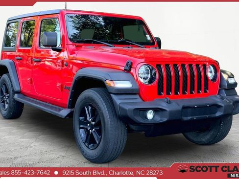 Used 2022 Jeep Wrangler Unlimited Sport AWD/4WD image 1