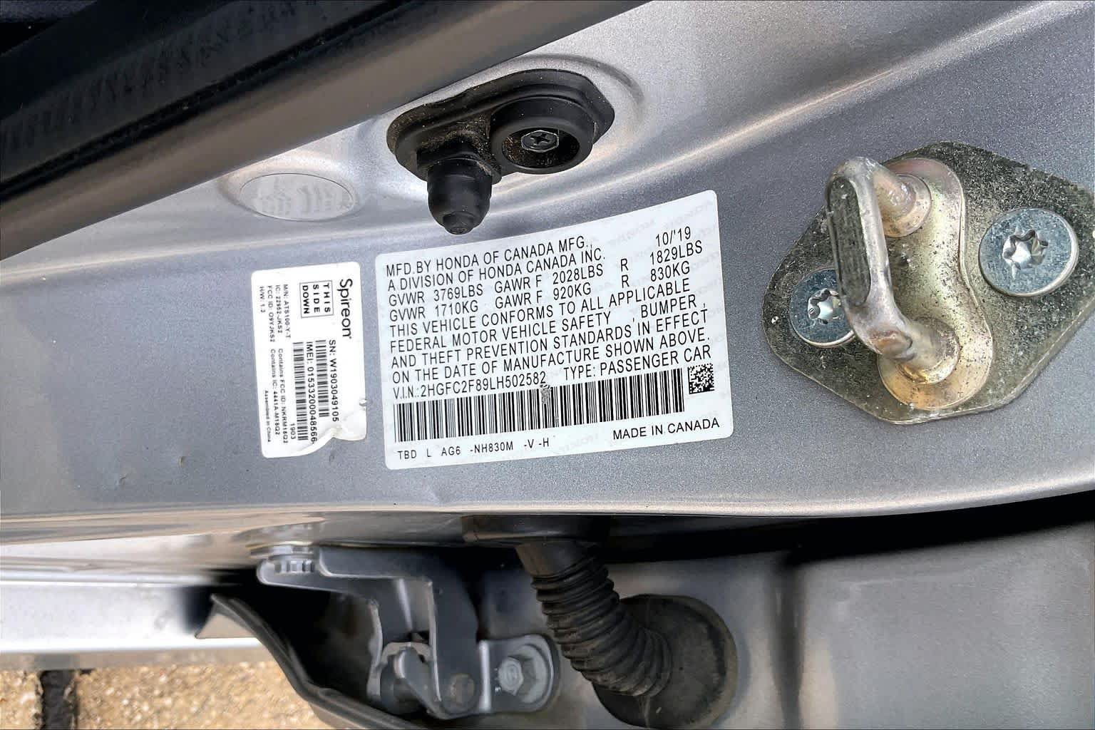 Used 2020 Honda Civic Sport image 37