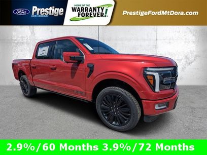 New 2025 Ford F150 Platinum w/ Equipment Group 702A High