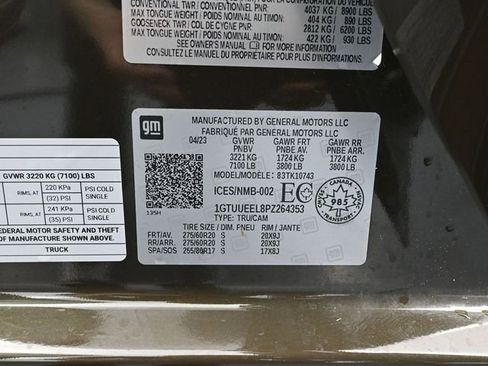 Used 2023 GMC Sierra 1500 AT4 w/ AT4 Preferred Package image 62