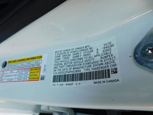 Used 2023 Honda Civic Sport image 8