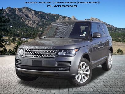 Used 2016 Land Rover Range Rover HSE