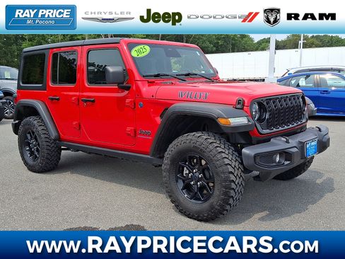 Used 2025 Jeep Wrangler Unlimited Sport S 4xe AWD/4WD image 1