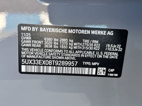 New 2026 BMW X6 xDrive40i w/ Premium Package image 24