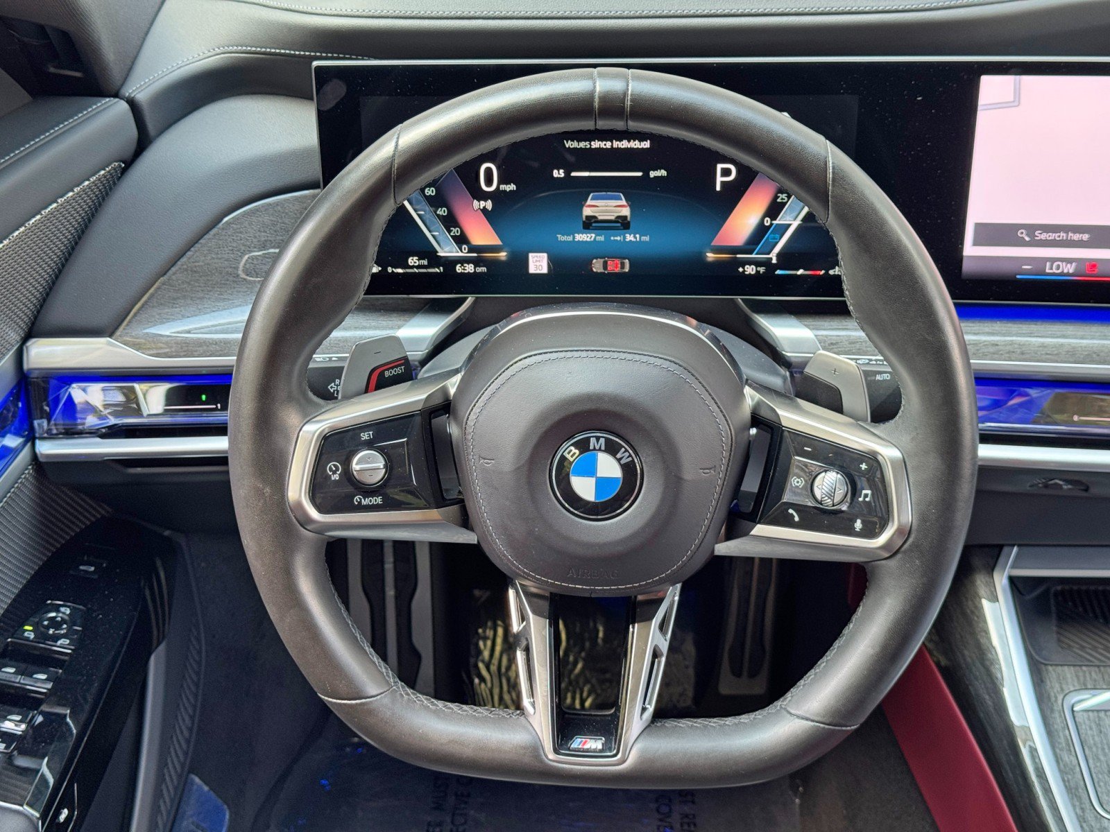 Used 2023 BMW 740i w/ Parking Assistance Package RWD image 22