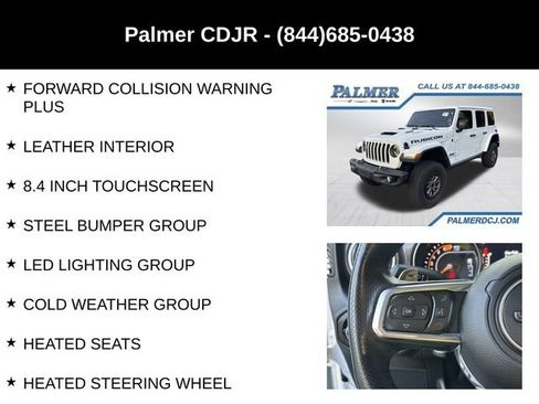 Used 2023 Jeep Wrangler Unlimited Rubicon 392 w/ Trailer Tow Package AWD/4WD image 12
