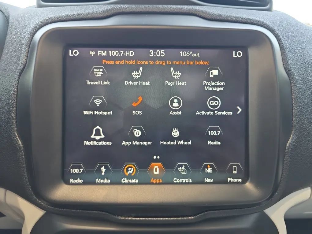 Used 2018 Jeep Renegade Limited w/ UConnect 8.4 Nav Group FWD image 31